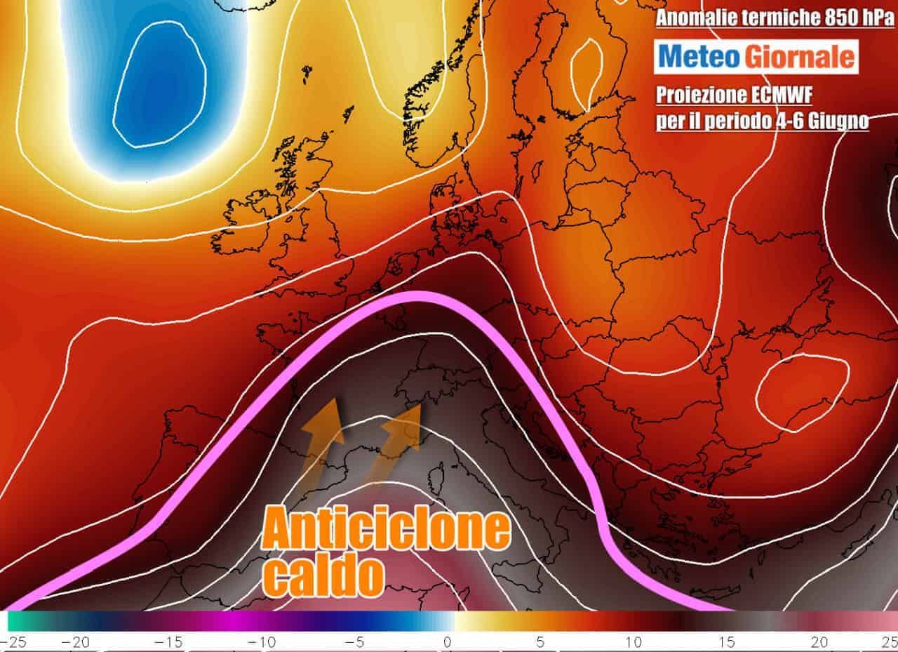 METEO: il primo Caldo ROVENTE dall’Africa arriverà d’improvviso fino +38°C