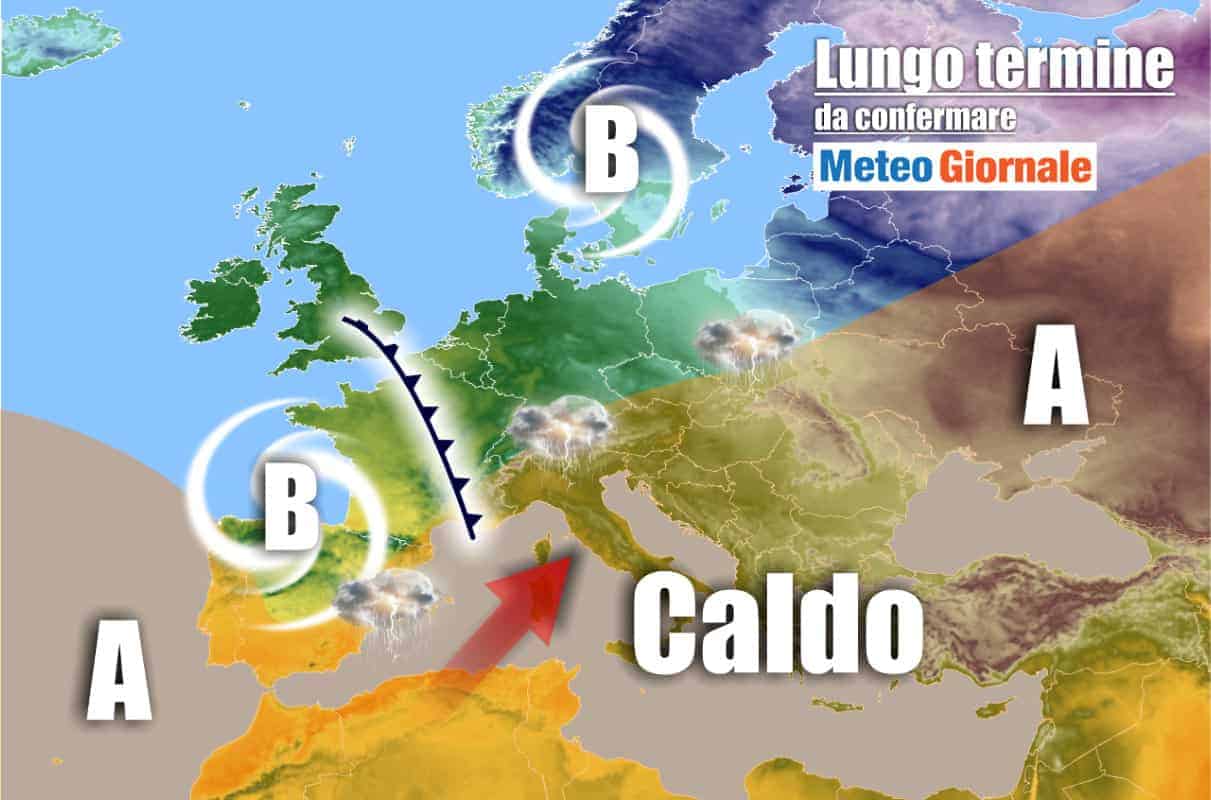 METEO Italia al 30 giugno: CALDO africano, anche TEMPORALI