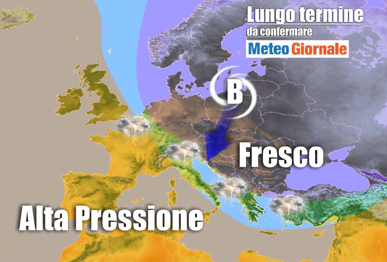 Meteo Italia al 19 Giugno: ESTATE in falsa partenza