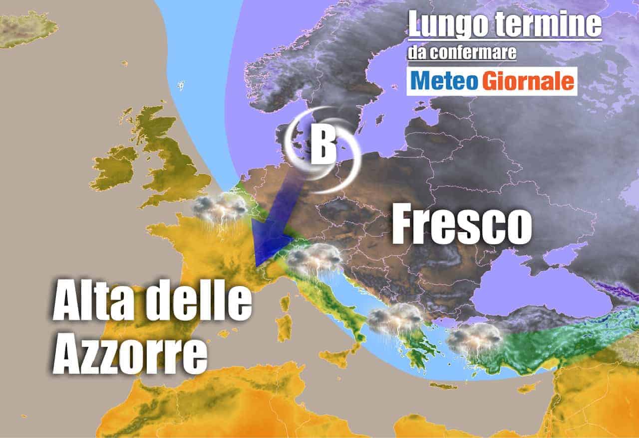 Meteo Italia al 21 giugno: ANTICICLONE d’Estate