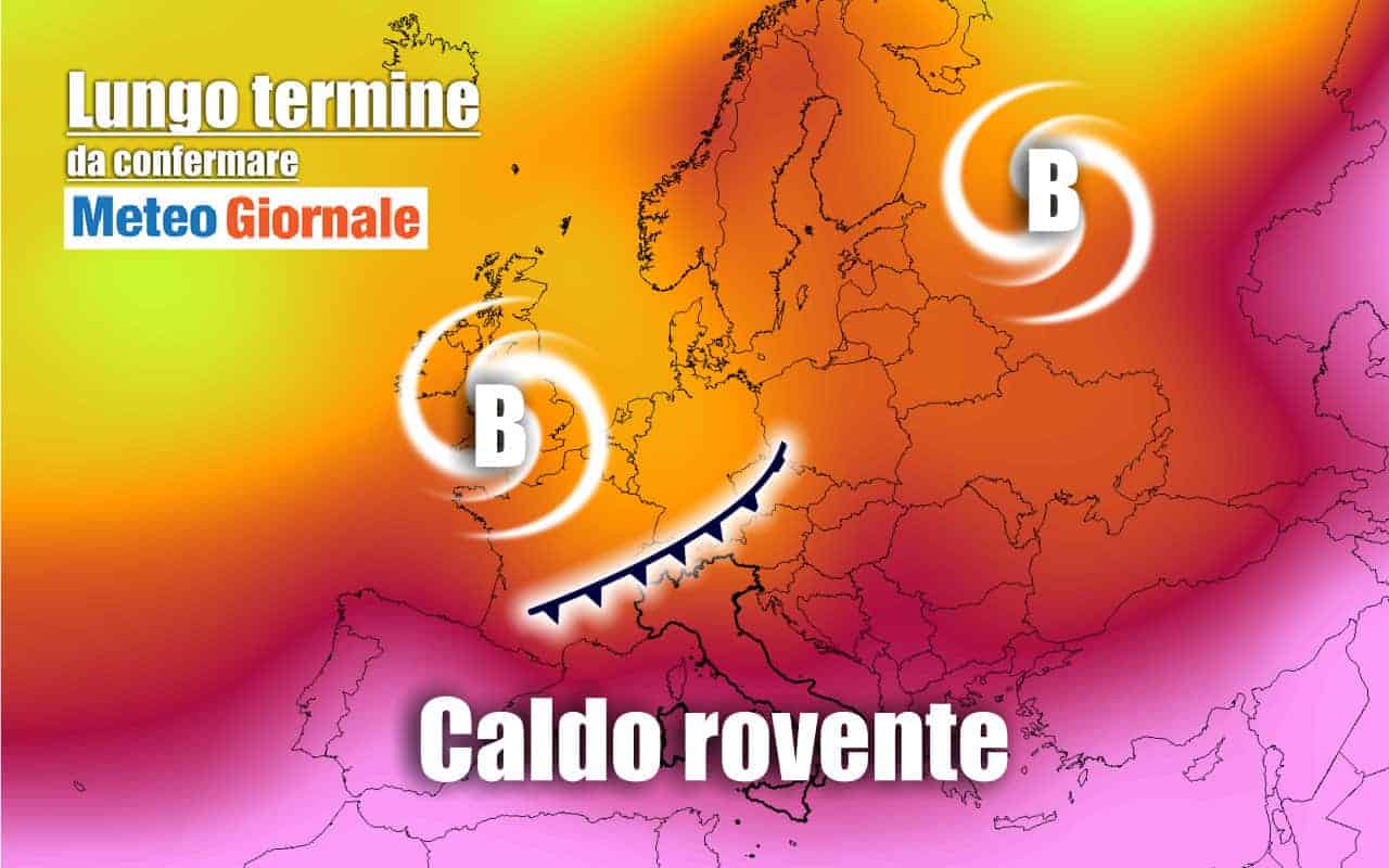 Meteo Italia al 12 luglio: ANTICICLONE africano al comando