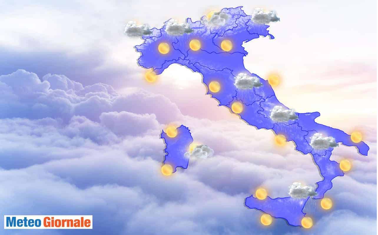 Meteo Domani 13 Giugno 2021