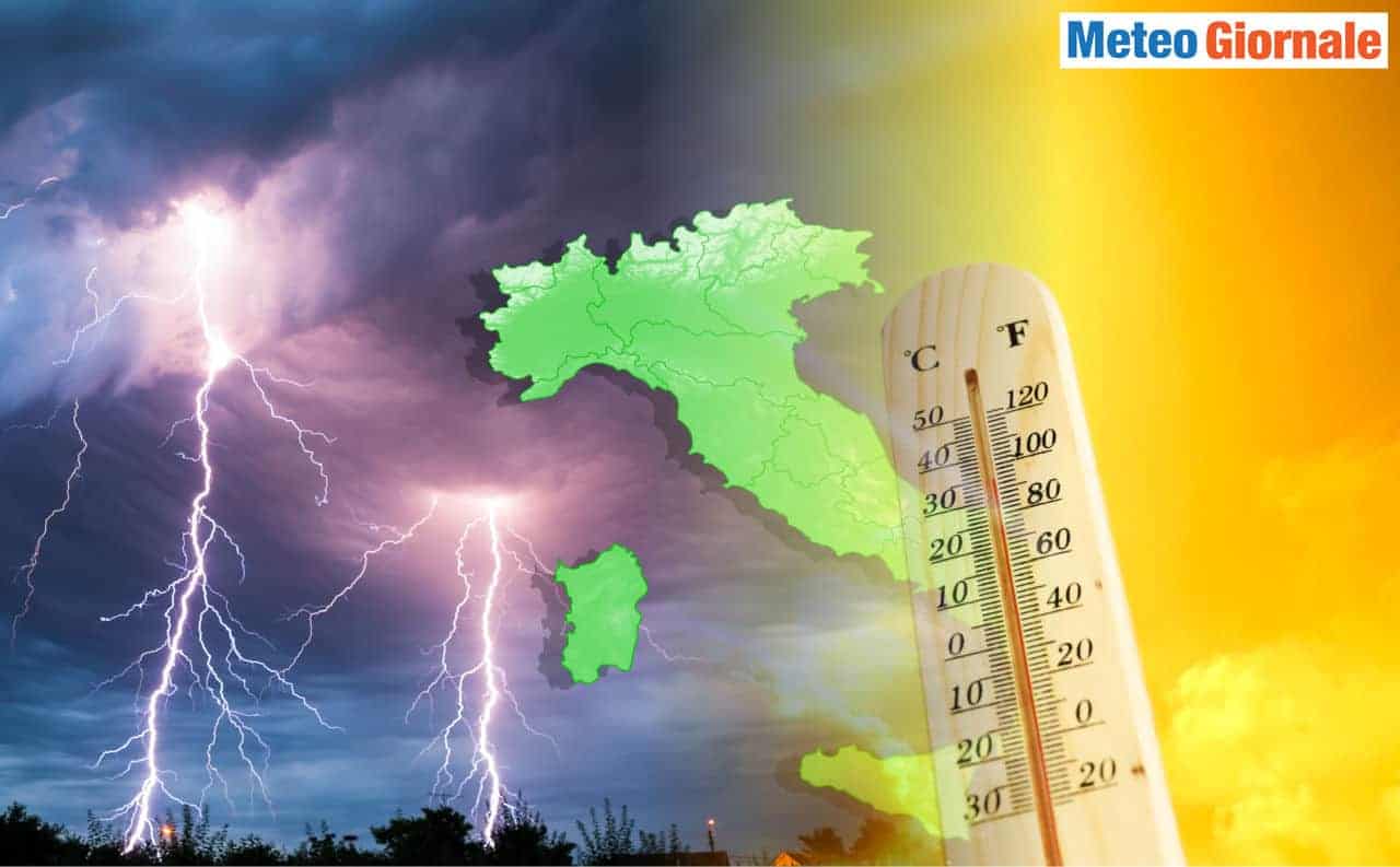 Violenti temporali, il rischio dell'Estate 2021