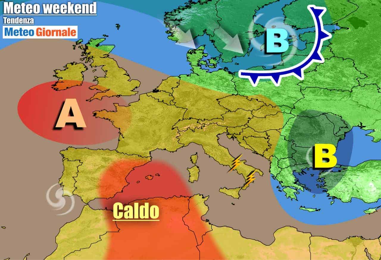 METEO Italia. Verso CALDO e ANTICICLONE dall’Africa. Estate farà sul serio