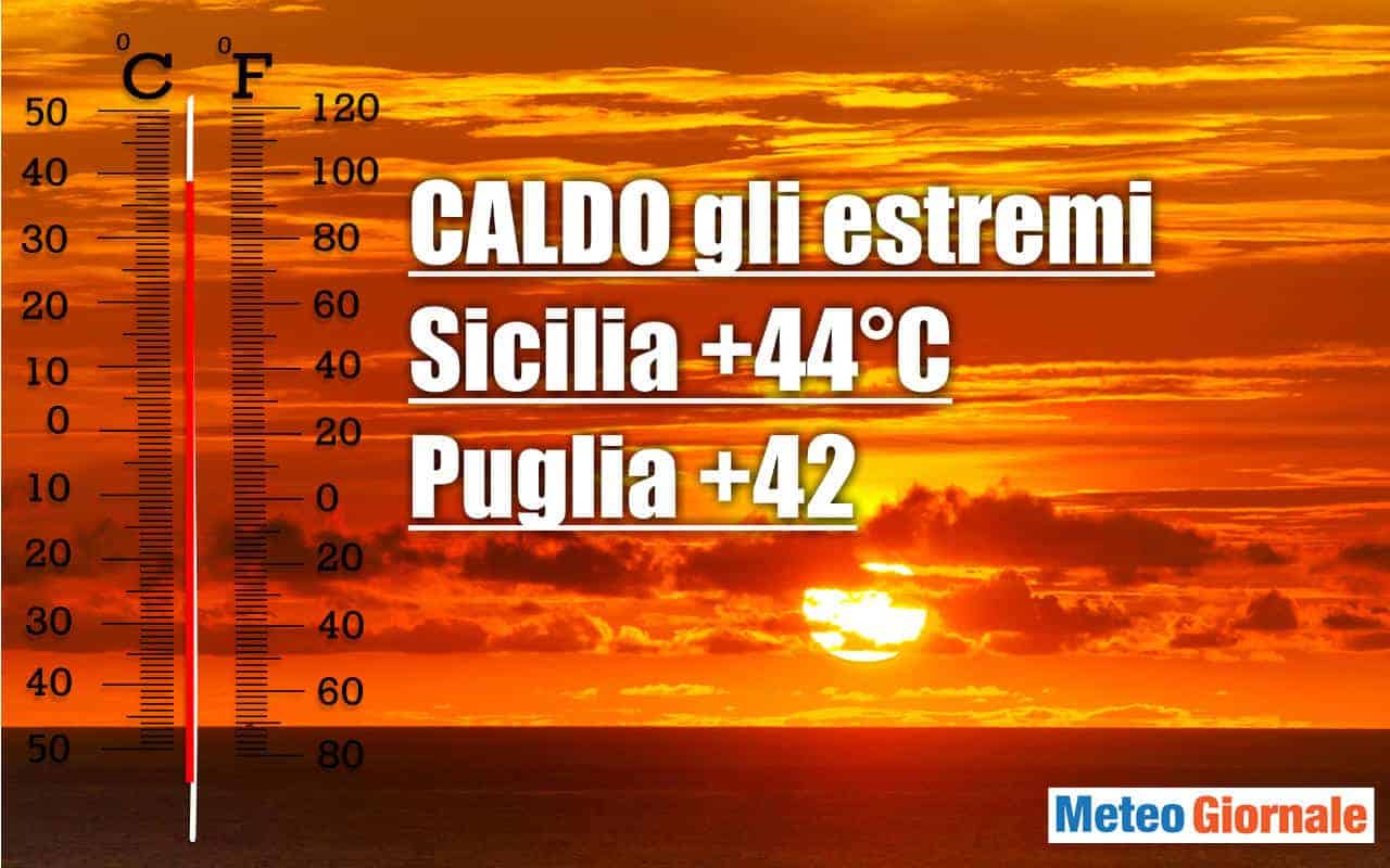 Clima infuocato anche nei prossimi giorni sull'Italia