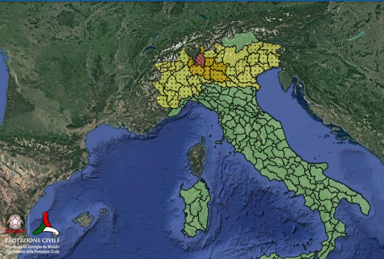 allerta meteo 31 luglio 2021
