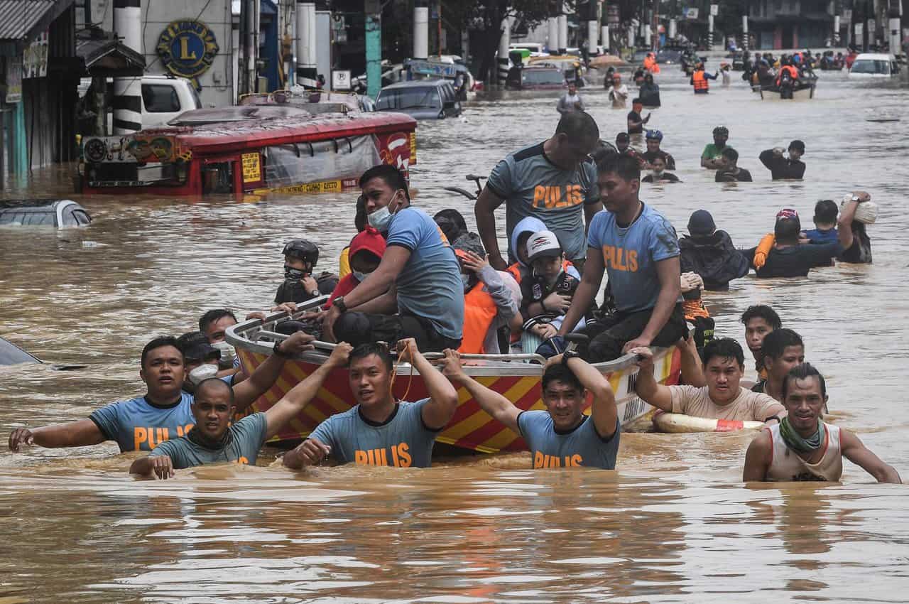 Filippine, gran disastro meteo