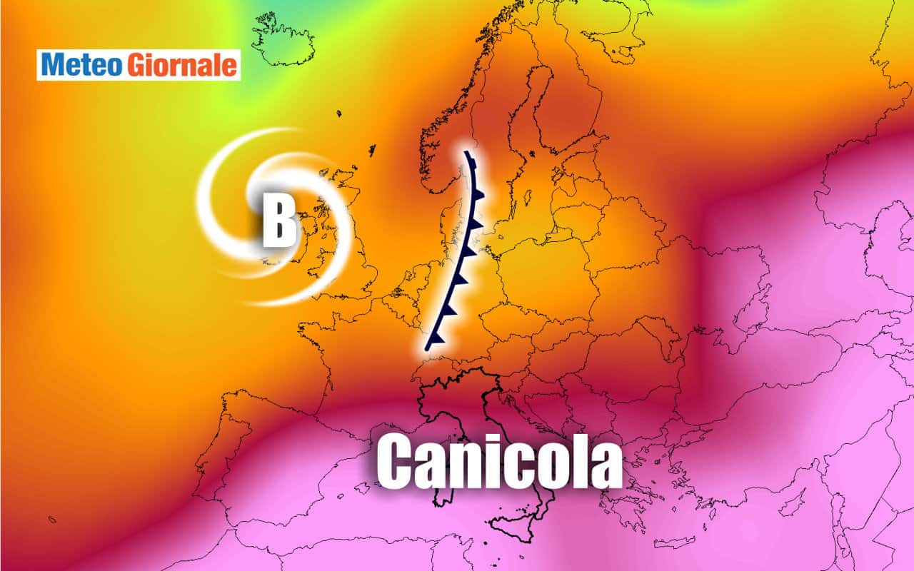 Poco respiro, METEO più cattivo col caldo africano
