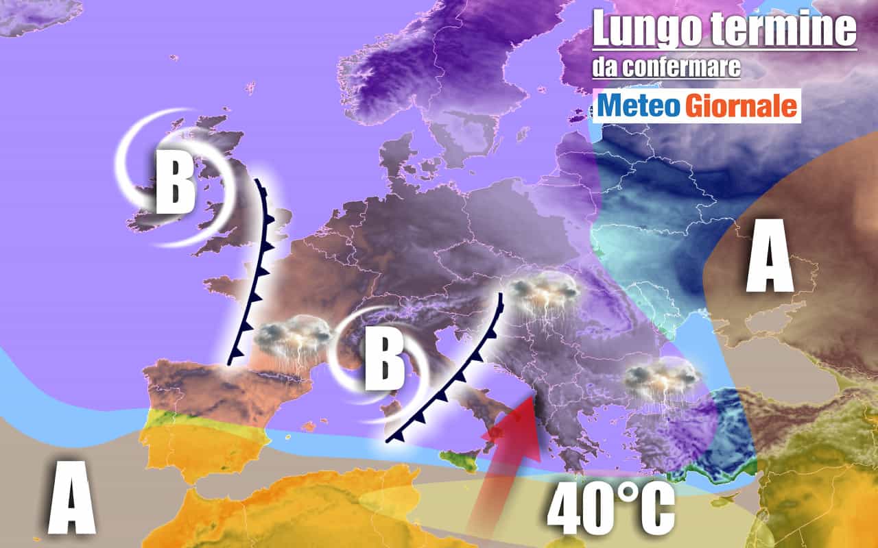 METEO Italia al 20 luglio: possibili grandi NOVITA’