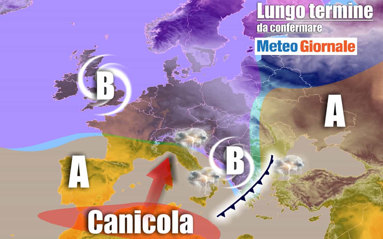 METEO Italia al 27 luglio: torna l’ESTATE africana