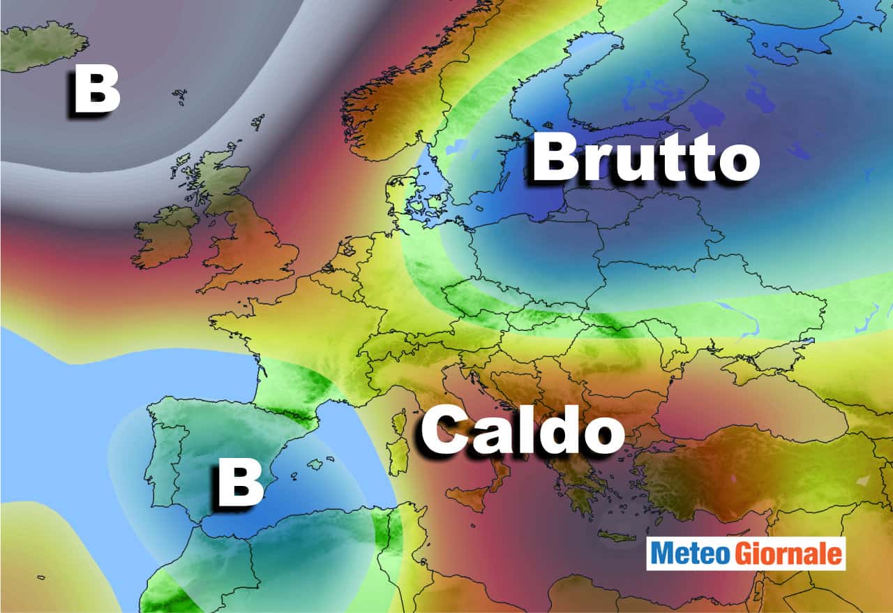 Meteo d’Agosto, possibili NOVITA’ dal Nord Atlantico
