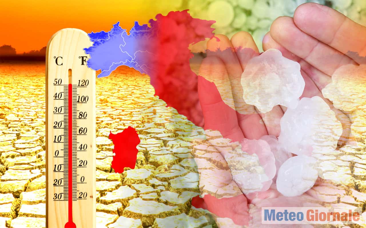 meteo estremo nel fine settimana