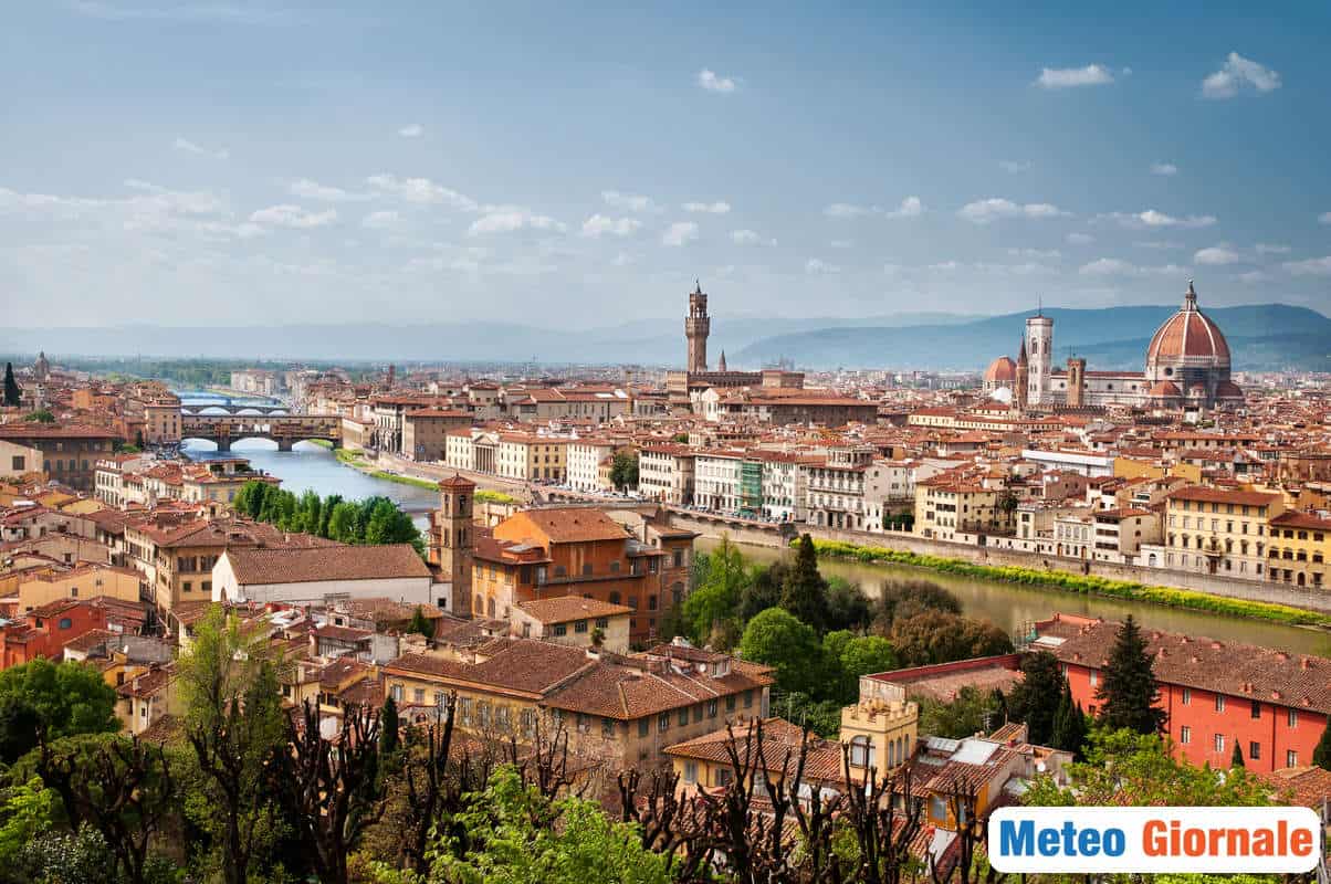 Meteo FIRENZE: caldo in fortissimo aumento