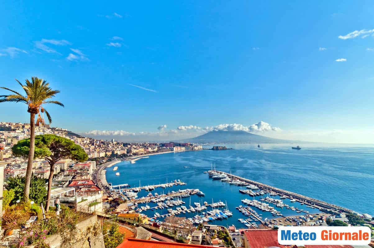 Meteo NAPOLI caldo imponente per anticiclone africano
