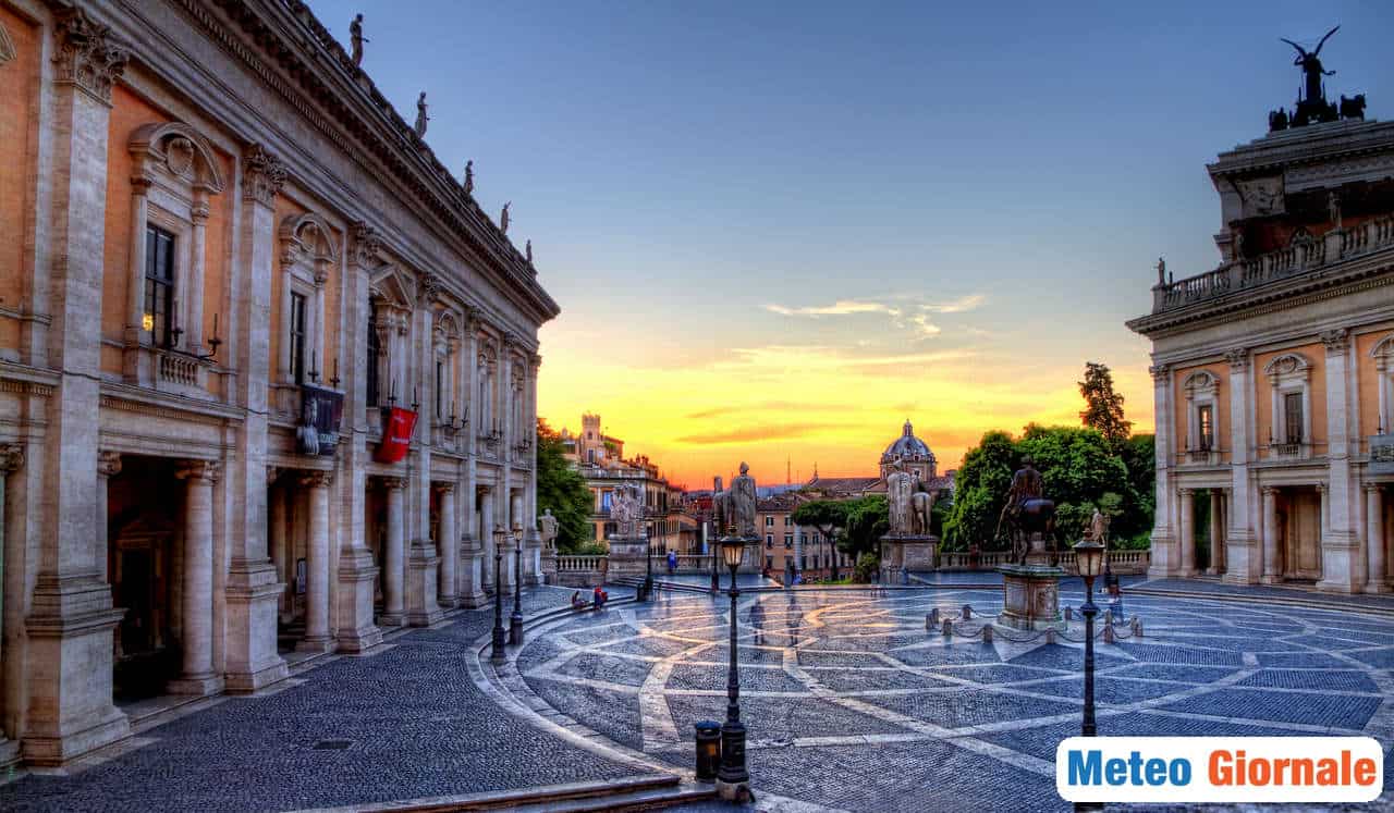 Meteo ROMA: caldo molto afoso, temporale per martedì
