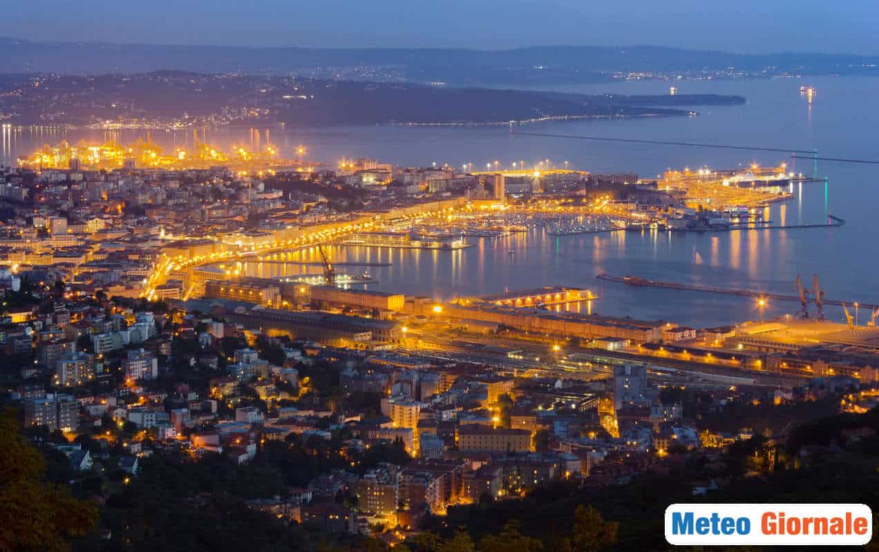 Meteo TRIESTE: caldo estremamente afoso