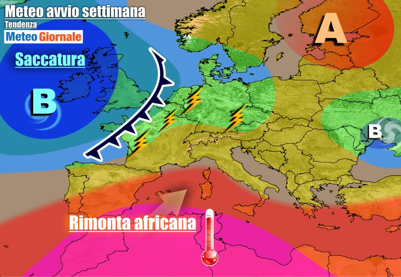 METEO ITALIA. Ecco i TEMPORALI al Nord, ma presto tornerà il SUPER CALDO