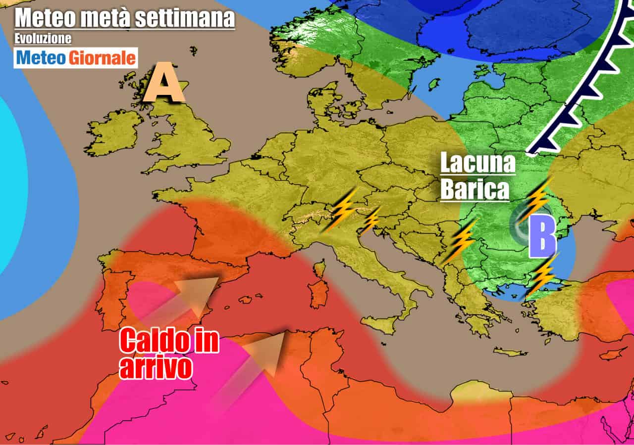 METEO 7 Giorni. Estate subito infuocata dal CALDO AFRICANO