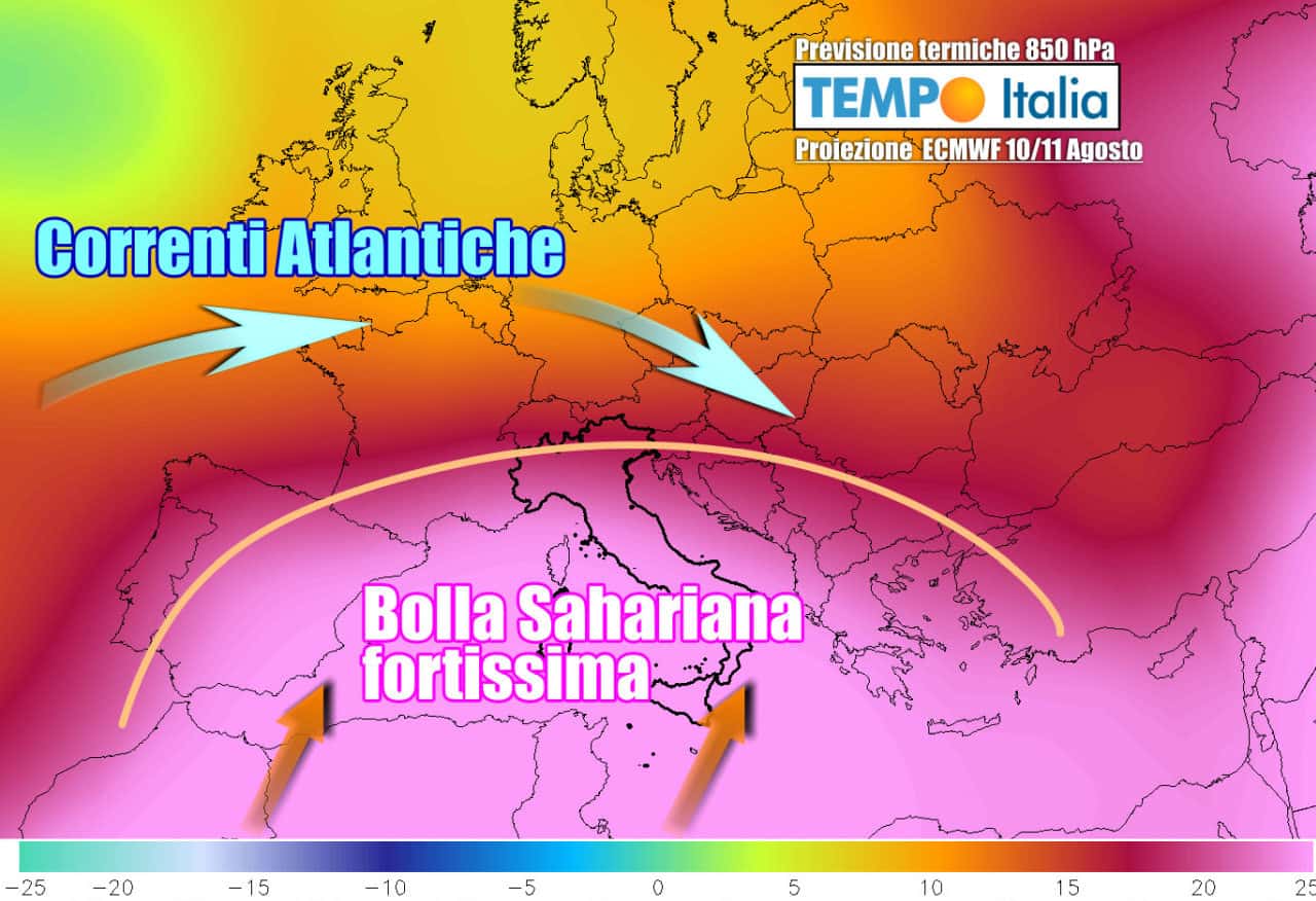 Caldo epocale in arrivo la prossima settimana