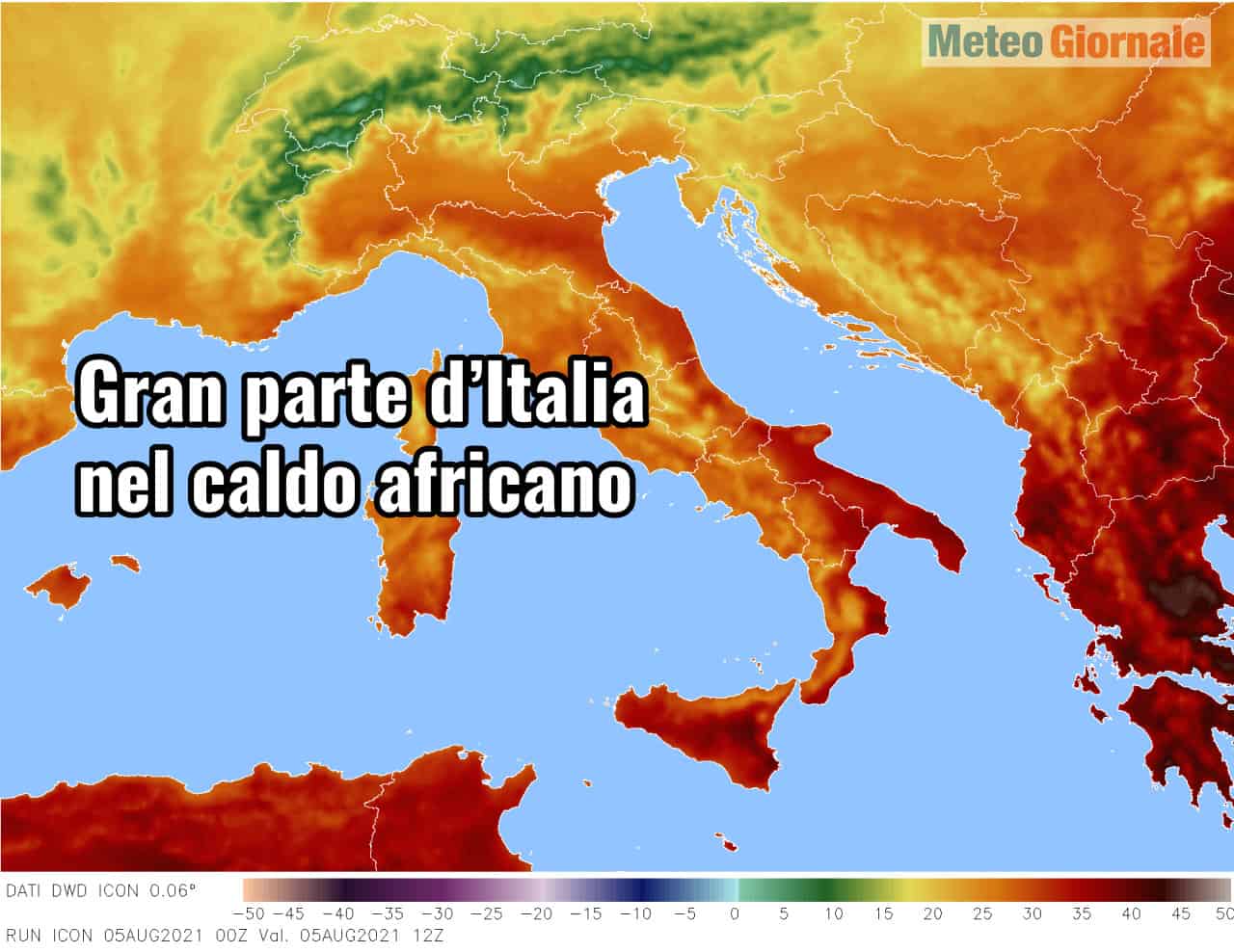 Temperature, ieri 42°C al Sud Italia. Dal fine settimana meteo caldissimo, anche peggiore