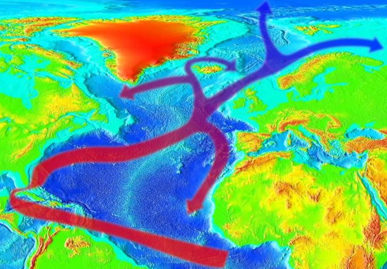 CORRENTE del GOLFO mai così debole. Meteo: rischiamo Inverni Freddi