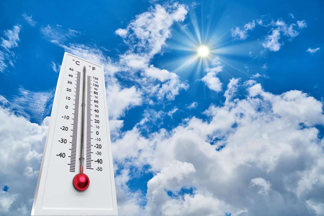 Meteo BENEVENTO caldo di forte intensità sino a 45 gradi
