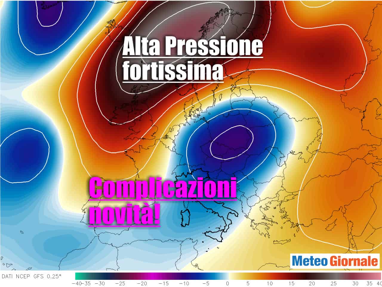 meteo con complicazioni