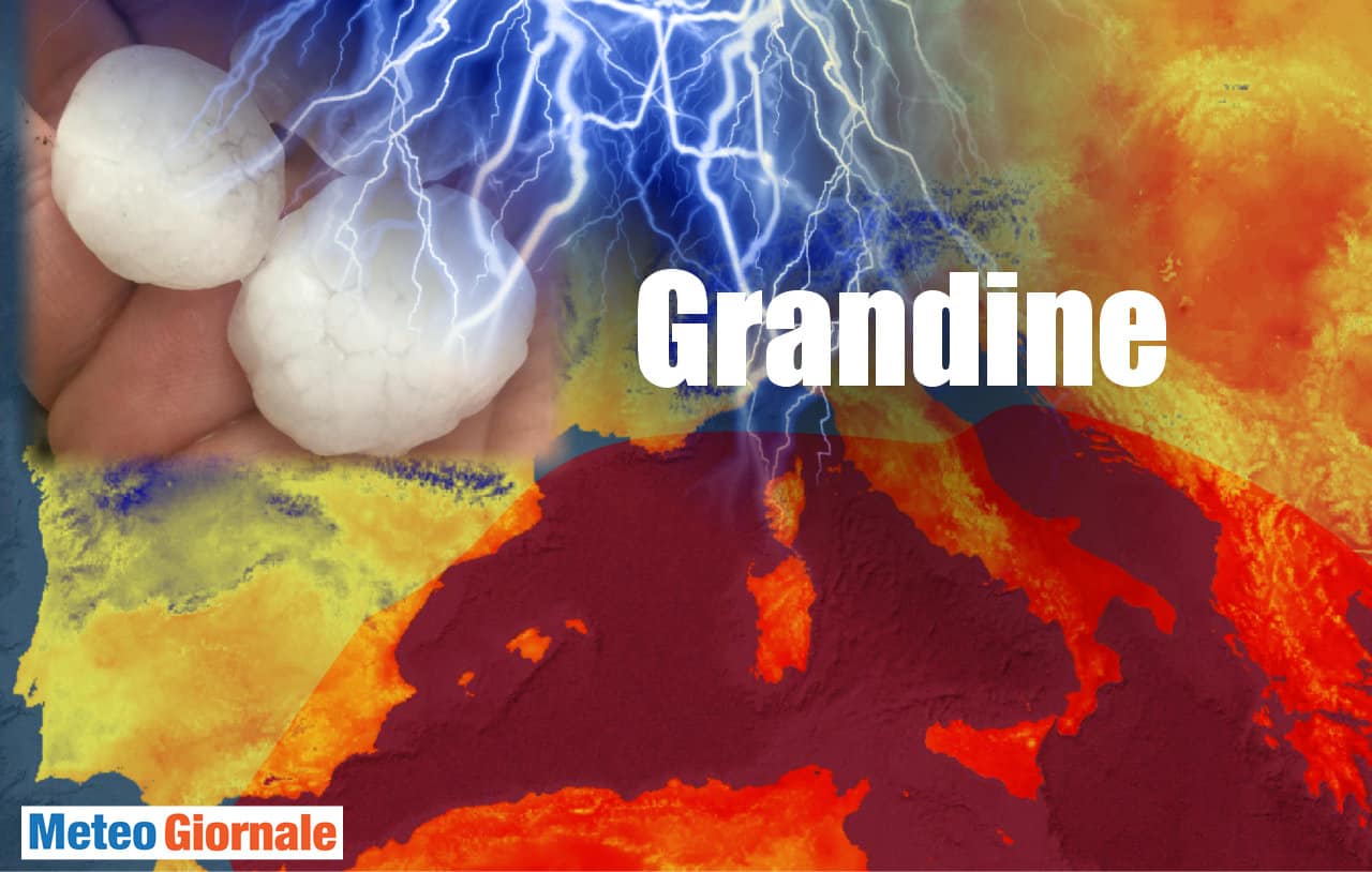 meteo con rischio grandine