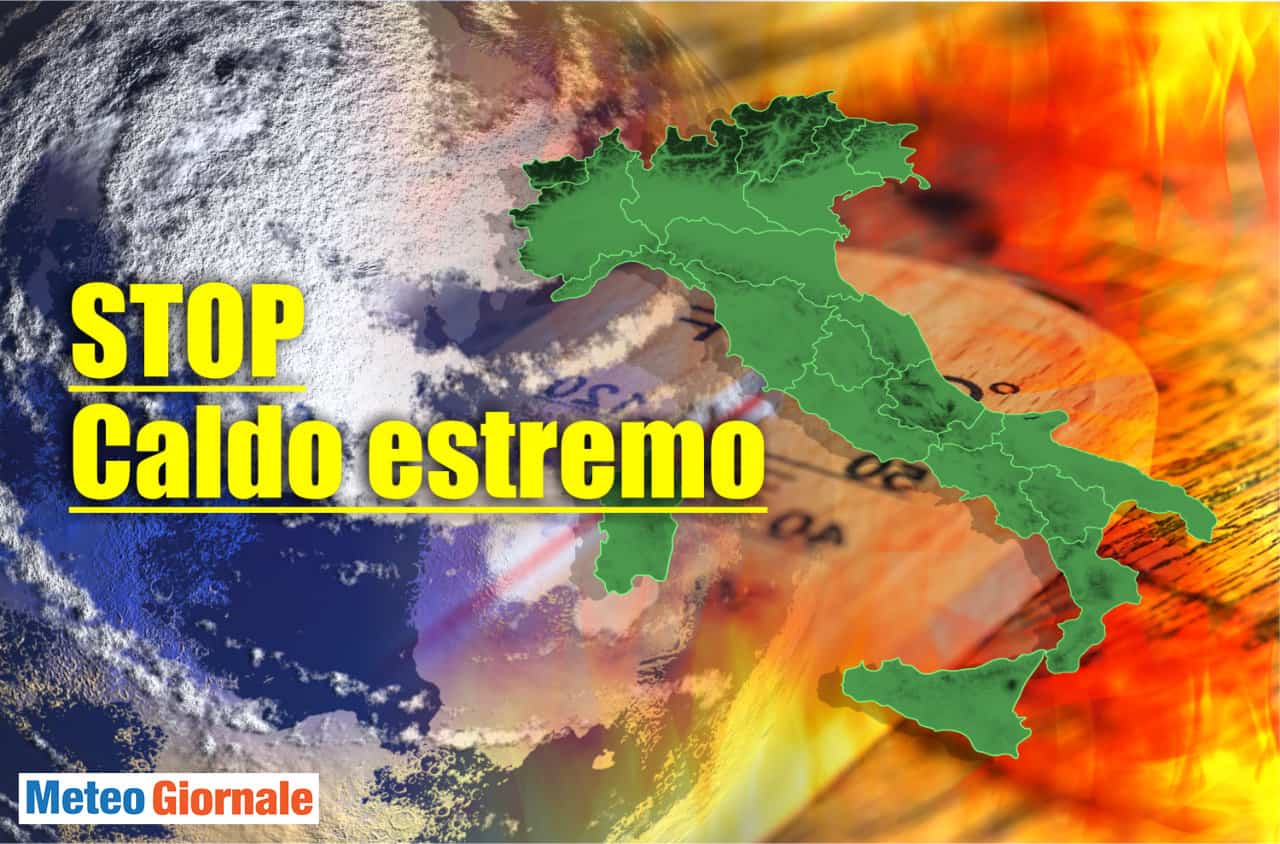 meteo con stop caldo