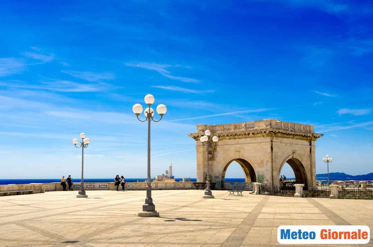 Meteo CAGLIARI caldo in forte aumento sino a 40 gradi
