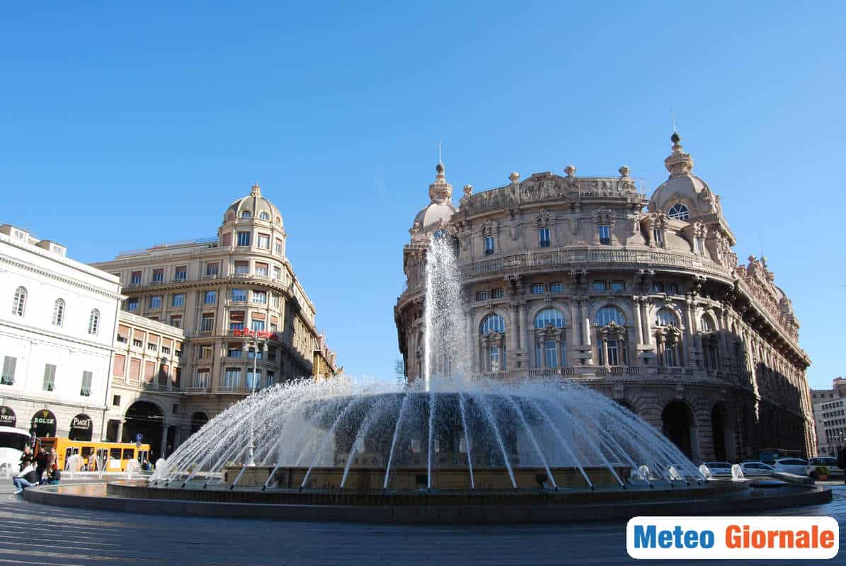 Meteo GENOVA sarà afoso, con alcune giornate caldissime
