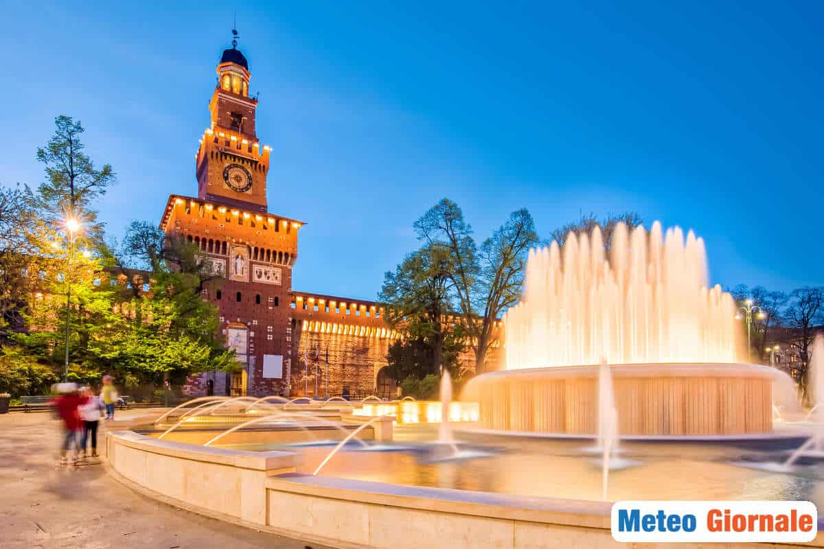 Meteo MILANO verso una fase piuttosto calda. Afa a tratti opprimente