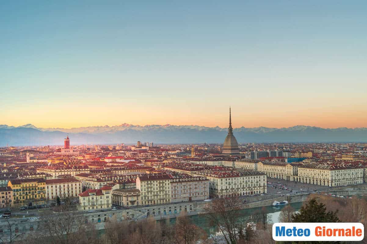 Meteo TORINO caldo sino a 40 gradi