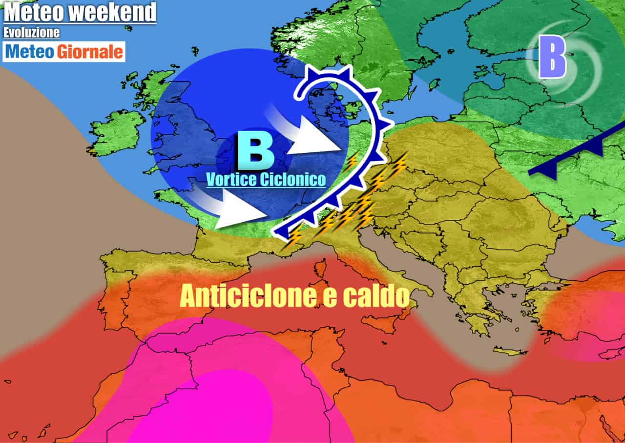 Anticiclone e nuova ondata di caldo non avranno lunga vita