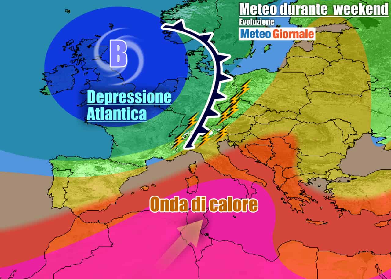 METEO 7 Giorni. CALDO dal SAHARA arroventerà l’Italia, più che mai