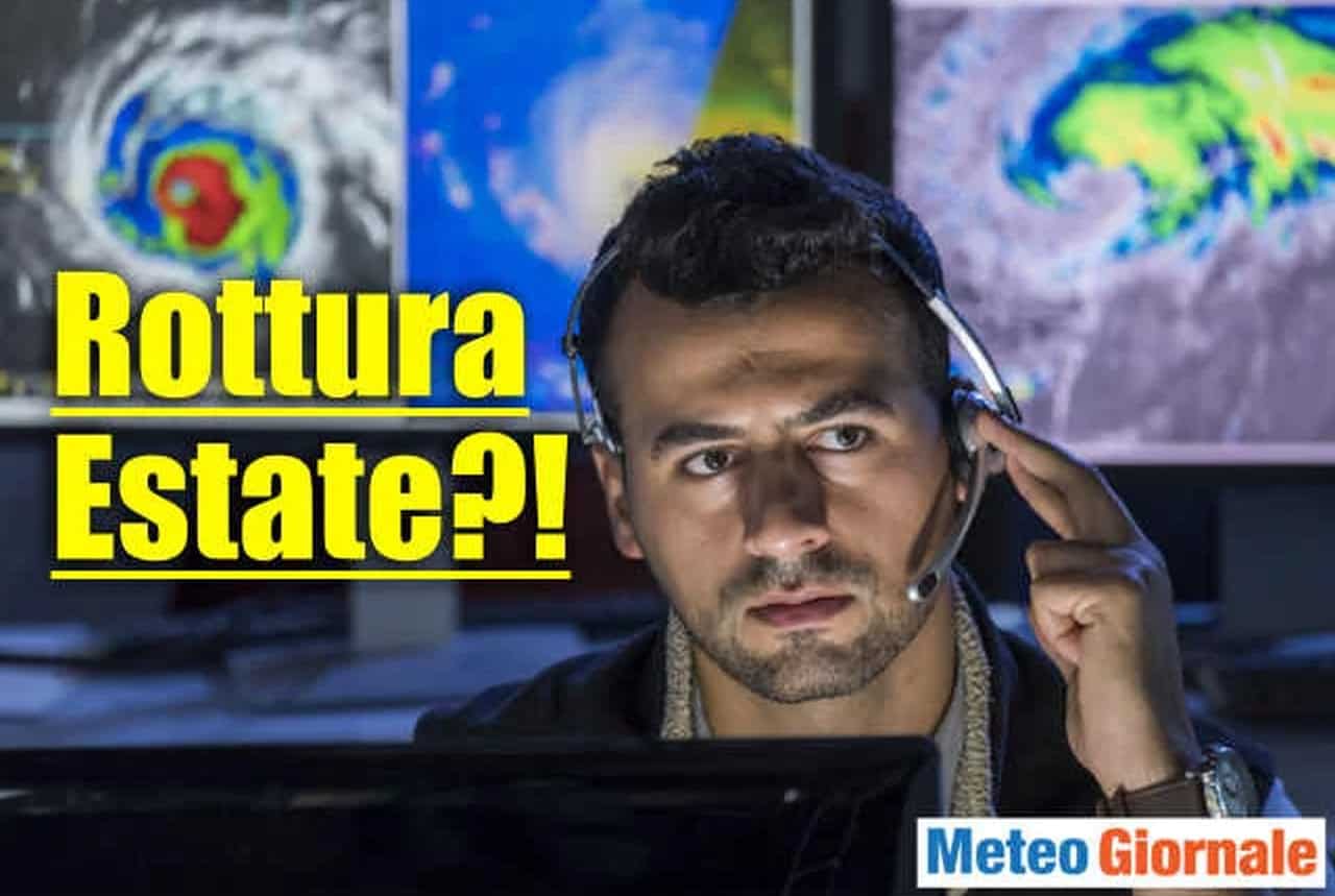 Possibile cambiamento meteo post Ferragosto