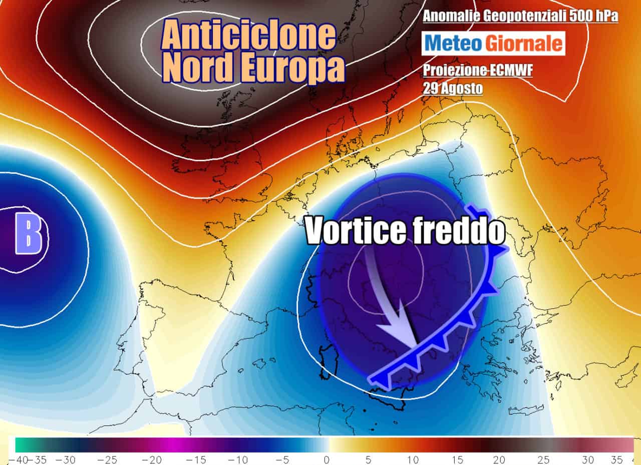 Estate spazzata via dal vortice freddo che imperversa anche su mezza Europa