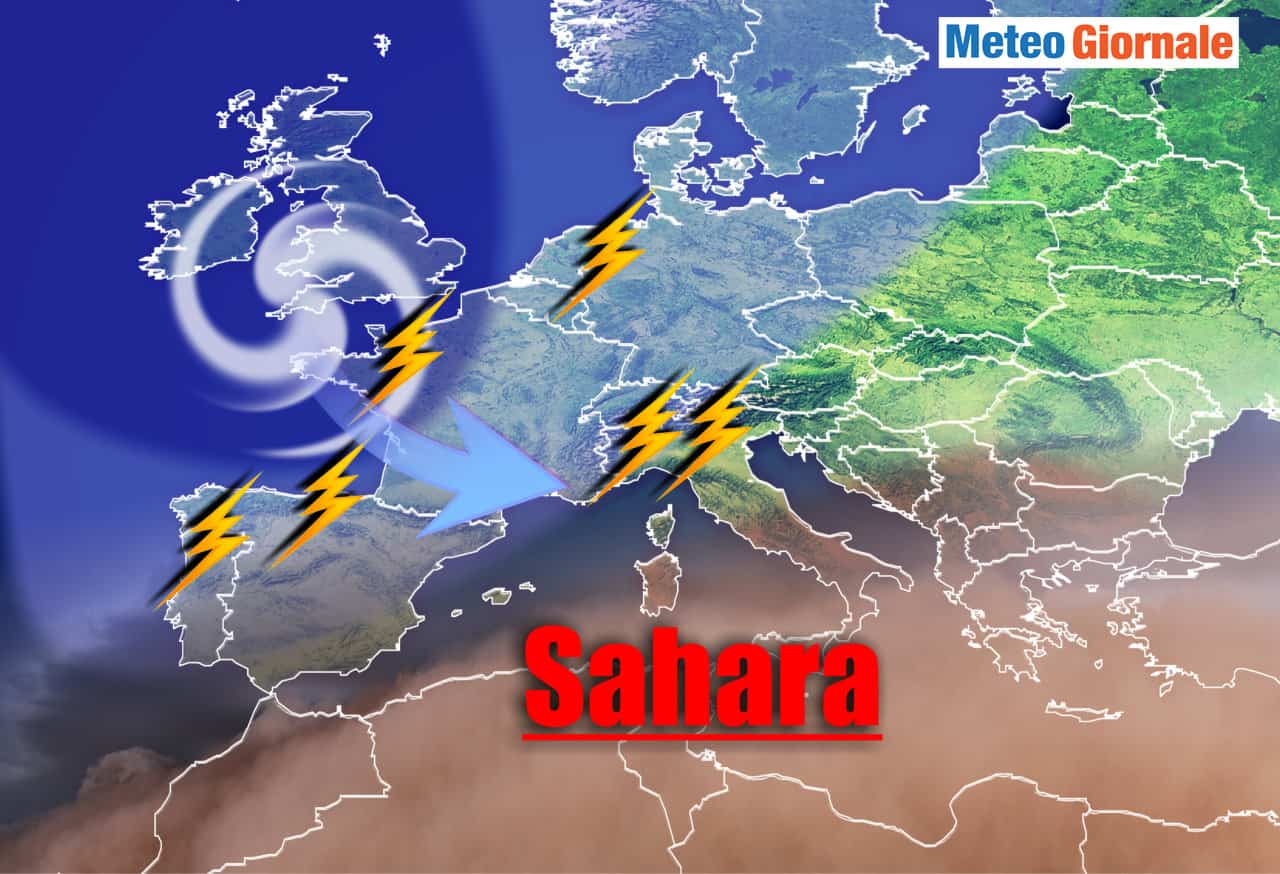 METEO: siamo all’APICE del CALDO, ma è imminente un cambiamento