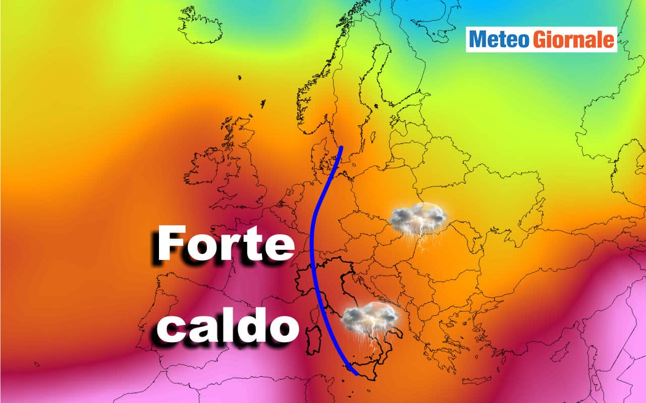 Arriva una forte e anomala ONDATA DI CALDO, effetti in Italia