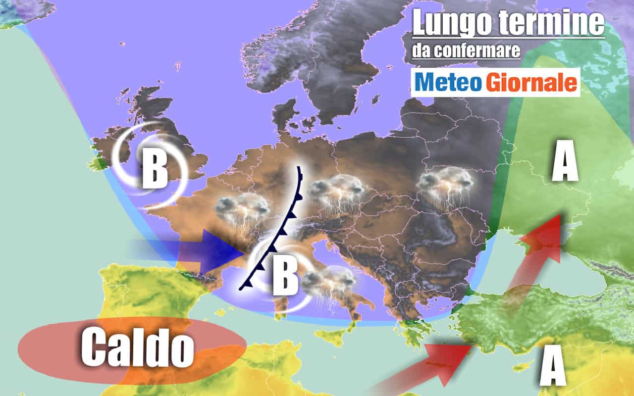 METEO Italia al 23 settembre, prime vere PERTURBAZIONI