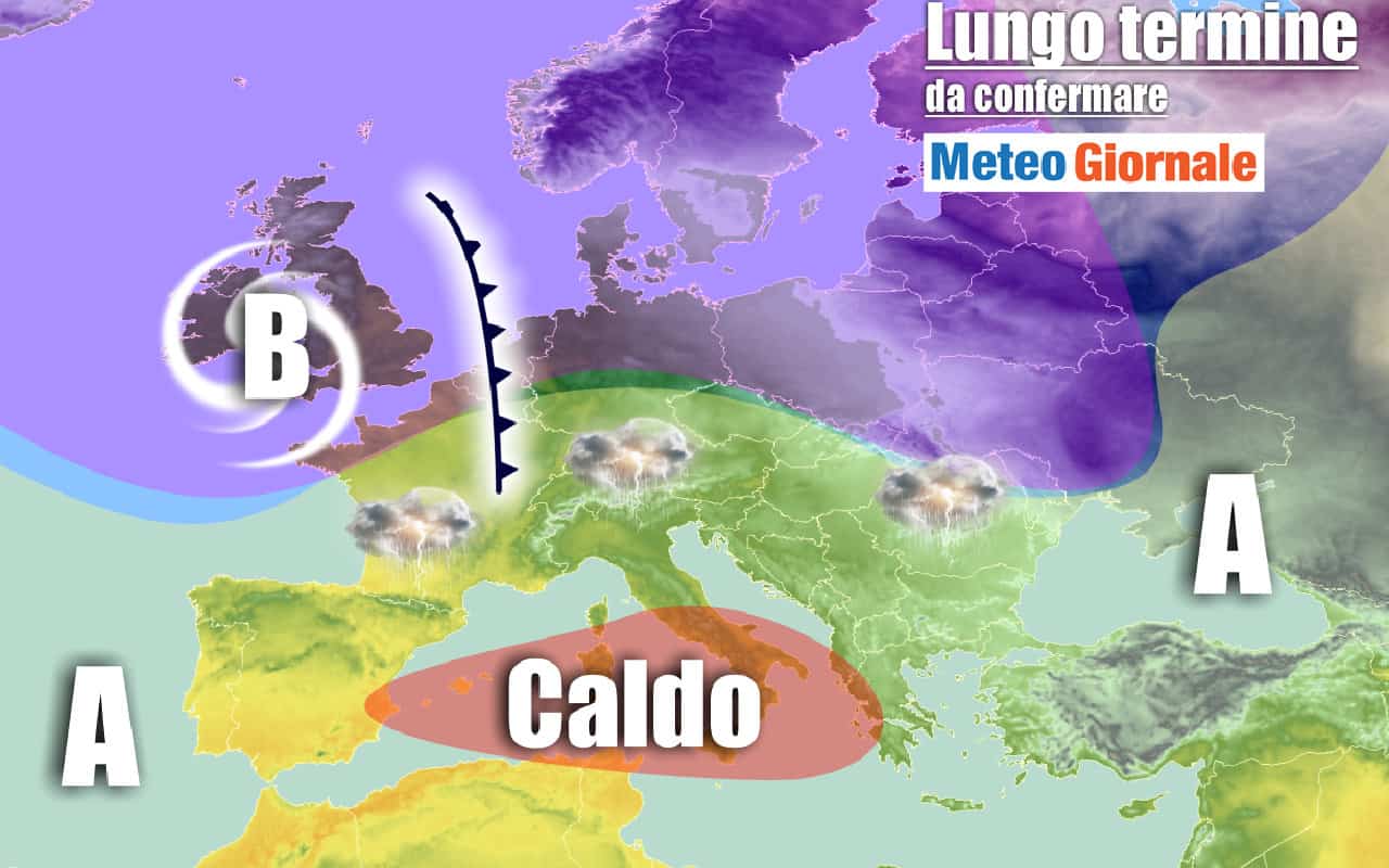 METEO Italia al 25 settembre, tra CALDO e NUBIFRAGI