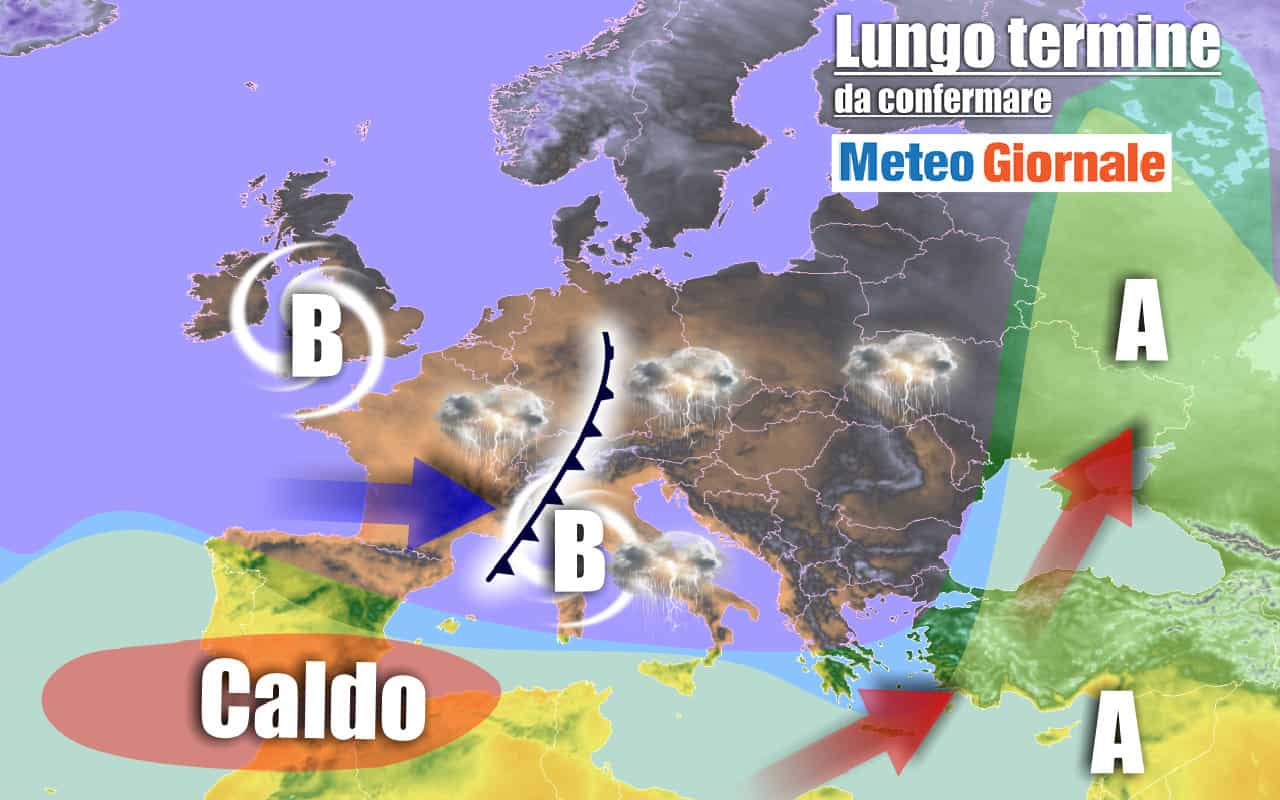 METEO Italia al 16 settembre: insidiosi VORTICI ciclonici