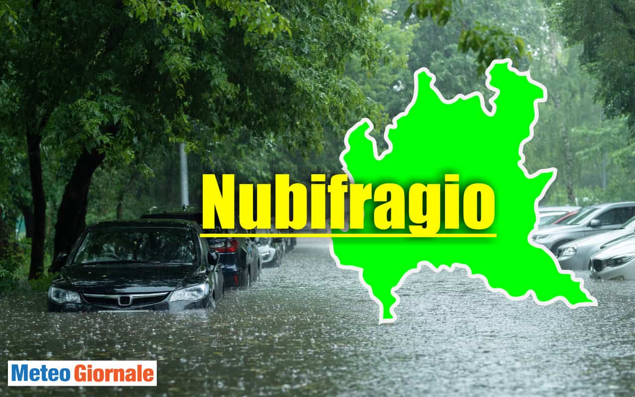 Meteo Lombardia: nuovi violenti nubifragi