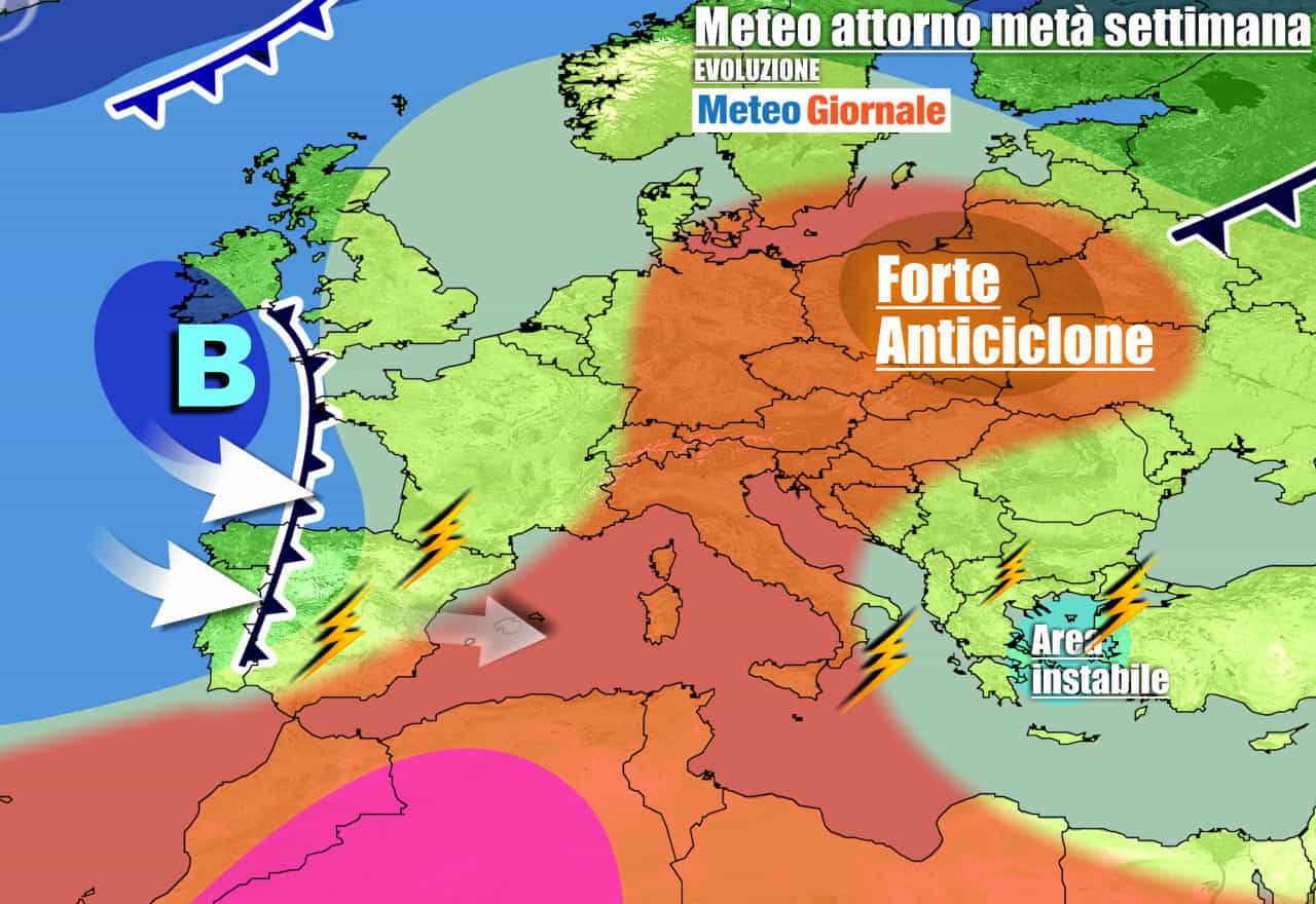 Meteo 7 giorni: ESTATE SETTEMBRINA e caldo. Ecco quando tornerà la pioggia