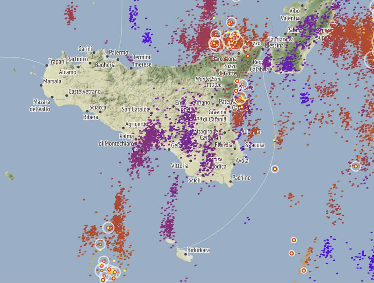 temporali sicilia