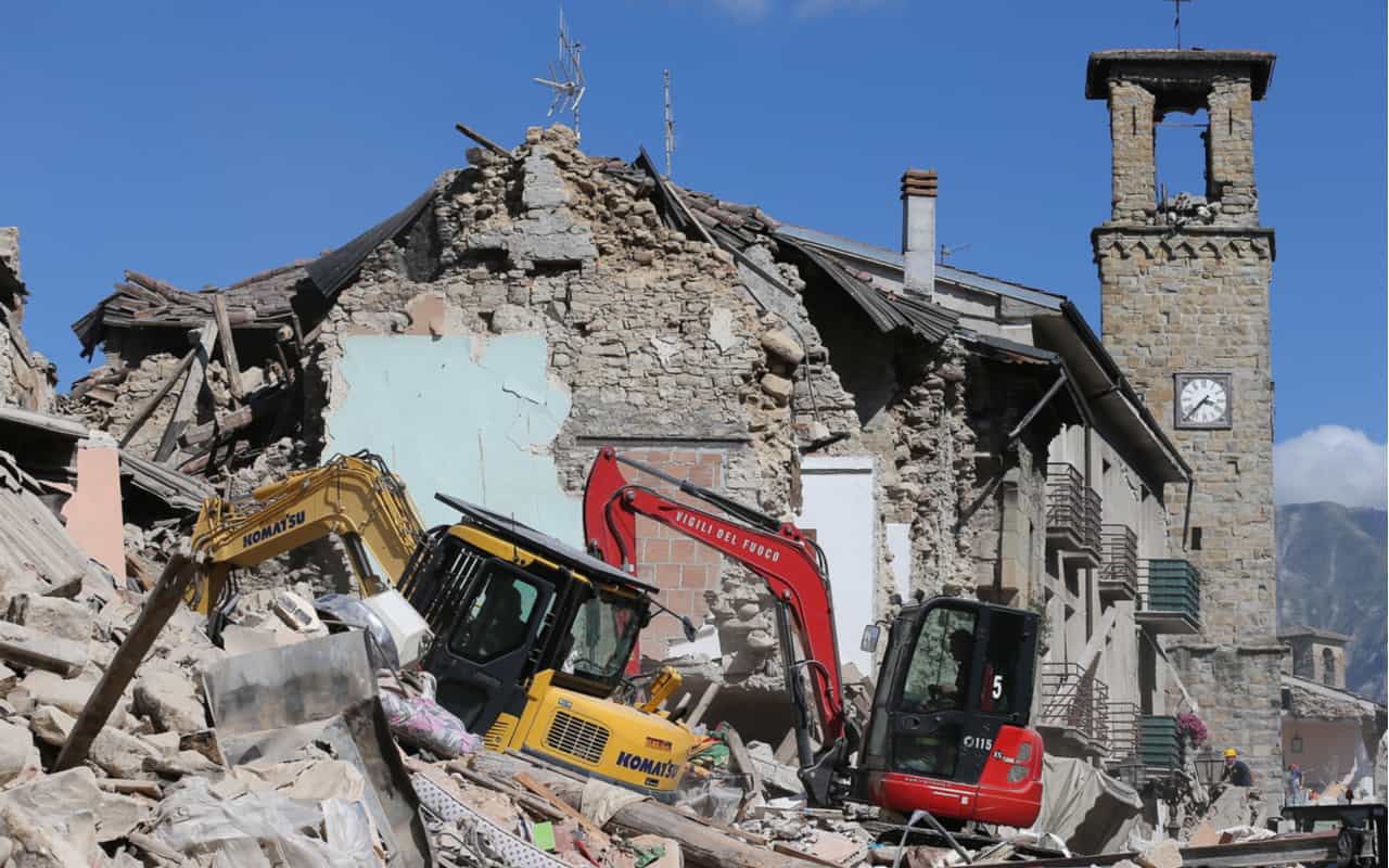 I terremoti d’Italia hanno una magnitudo devastante