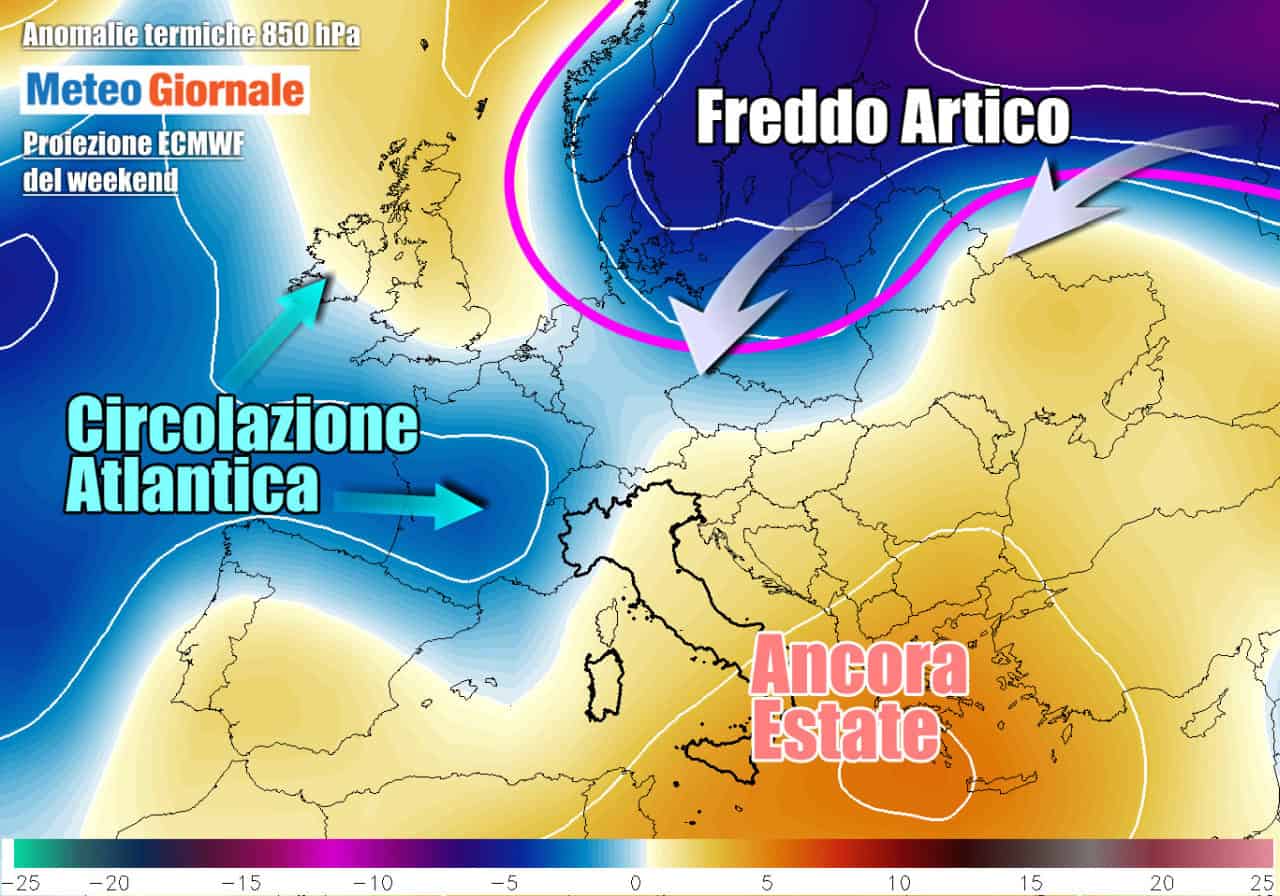 Novità Meteo, dall’Europa dell’Est il FREDDO PRECOCE inizierà a far sul serio
