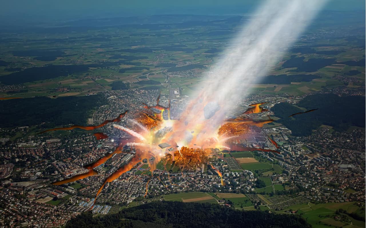 Una Cometa o Asteroide distrusse una città nella Preistoria