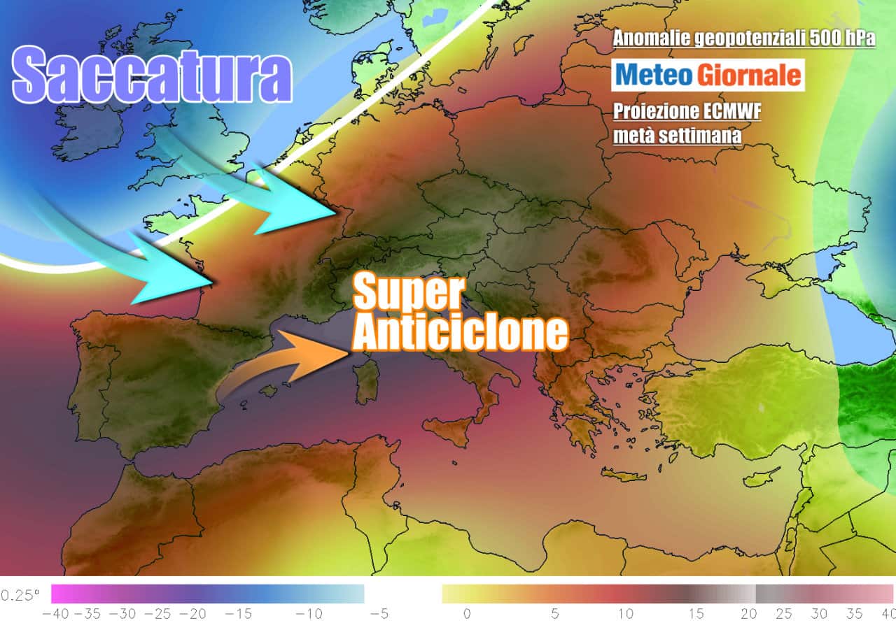 CALDO ESAGERATO per Ottobre? Fiammata africana flash, poi AUTUNNO