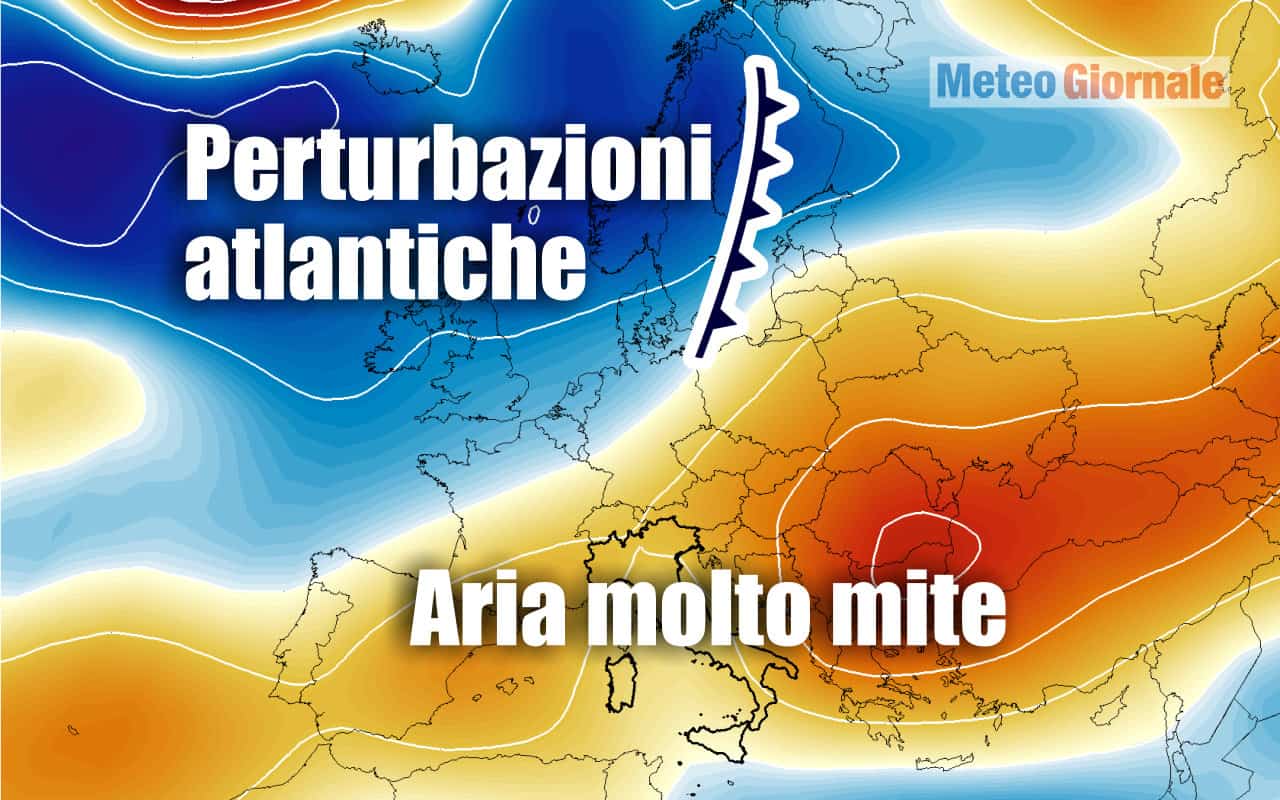 Stop FREDDO, avanti ANTICICLONE. Meteo in Italia da OTTOBRATA